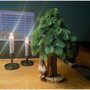 Kerstboompje op stam sfeer